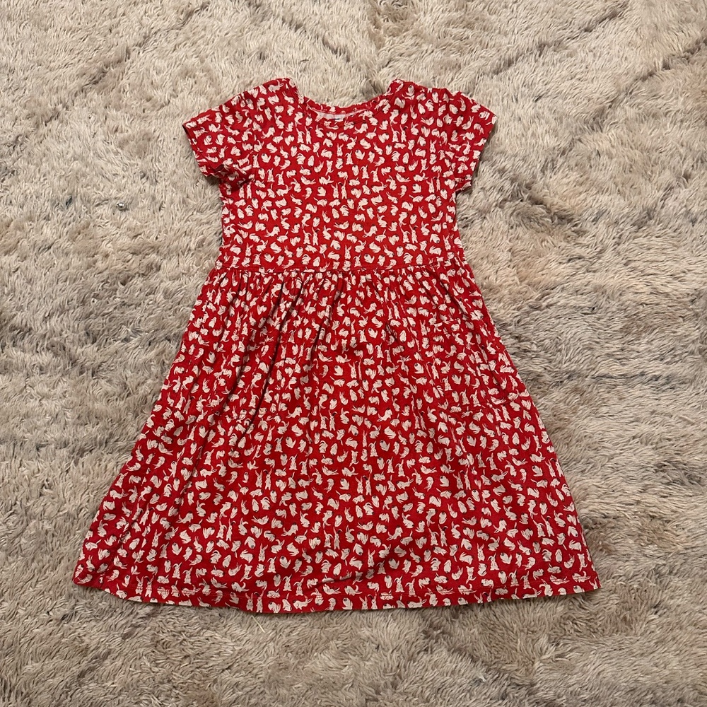 Kids’ Dress with Rabbit Pattern🐇